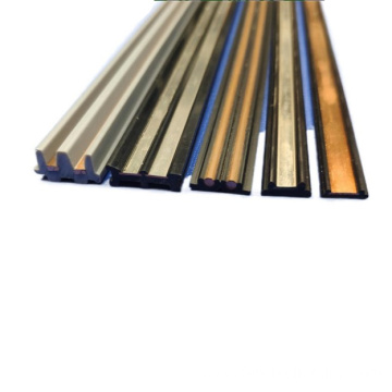 PVC plastic cooper conductive core co-extrusion profile